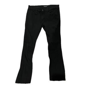Baleno Slim Fit Black Jeans Mens 34x28